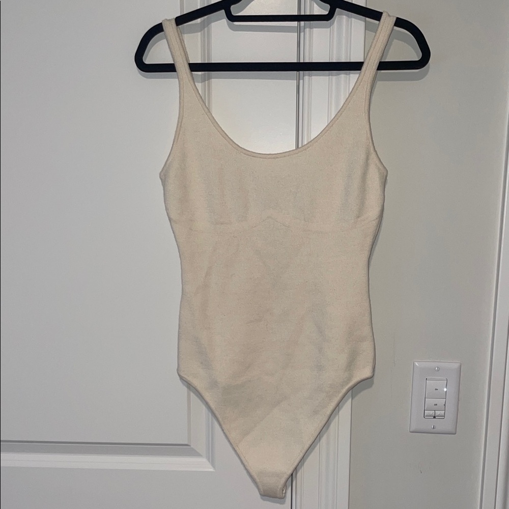 Cream Bodysuit